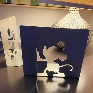 Hard to find Mickey Mouse book ends.